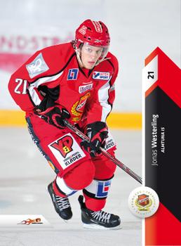 2010-11 HockeyAllsvenskan #ALLS-018 Jonas Westerling Front