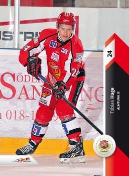 2010-11 HockeyAllsvenskan #ALLS-020 Tobias Hage Front