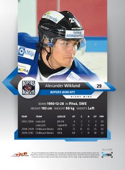 2010-11 HockeyAllsvenskan #ALLS-039 Alexander Viklund Back