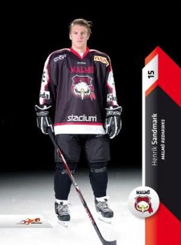 2010-11 HockeyAllsvenskan #ALLS-096 Henrik Sandmark Front