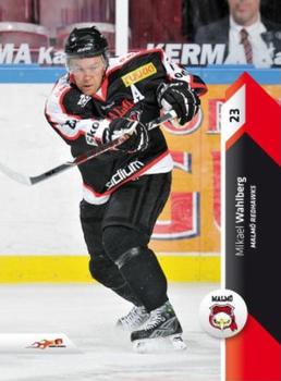 2010-11 HockeyAllsvenskan #ALLS-100 Mikael Wahlberg Front