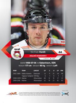 2010-11 HockeyAllsvenskan #ALLS-107 Nichlas Hardt Back