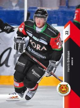 2010-11 HockeyAllsvenskan #ALLS-122 Henrik Eriksson Front