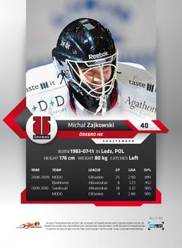 2010-11 HockeyAllsvenskan #ALLS-131 Michal Zajkowski Back
