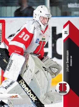 2010-11 HockeyAllsvenskan #ALLS-132 Johan Svensson Front