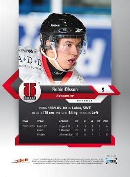 2010-11 HockeyAllsvenskan #ALLS-133 Robin Olsson Back