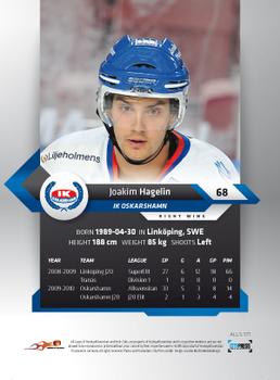 2010-11 HockeyAllsvenskan #ALLS-171 Joakim Hagelin Back