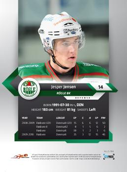 2010-11 HockeyAllsvenskan #ALLS-184 Jesper Jensen Back