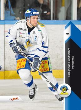 2010-11 HockeyAllsvenskan #ALLS-200 Karl-Johan Lundstrom Front