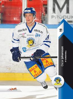 2010-11 HockeyAllsvenskan #ALLS-208 Oscar Johansson Front