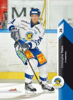 2010-11 HockeyAllsvenskan #ALLS-209 Christopher Thorn Front