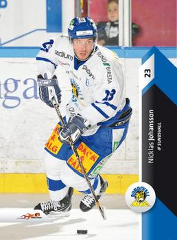2010-11 HockeyAllsvenskan #ALLS-211 Nicklas Johansson Front