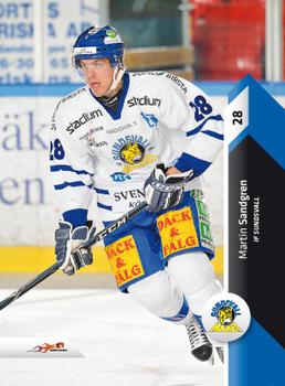 2010-11 HockeyAllsvenskan #ALLS-215 Martin Sandgren Front