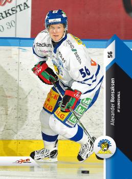 2010-11 HockeyAllsvenskan #ALLS-218 Alexander Bonsaksen Front