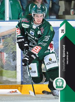 2010-11 HockeyAllsvenskan #ALLS-232 Christoffer Bjorklund Front