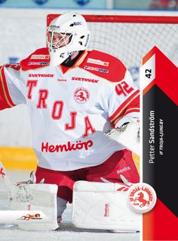 2010-11 HockeyAllsvenskan #ALLS-242 Petter Sandstrom Front
