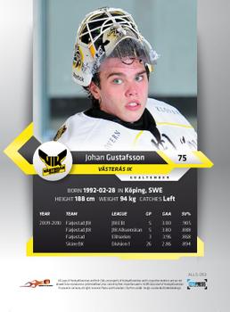 2010-11 HockeyAllsvenskan #ALLS-263 Johan Gustafsson Back