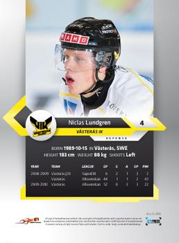 2010-11 HockeyAllsvenskan #ALLS-264 Niclas Lundgren Back