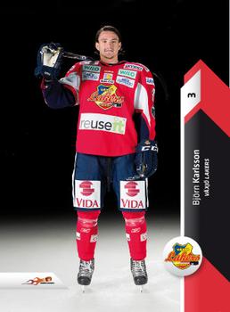 2010-11 HockeyAllsvenskan #ALLS-286 Bjorn Karlsson Front