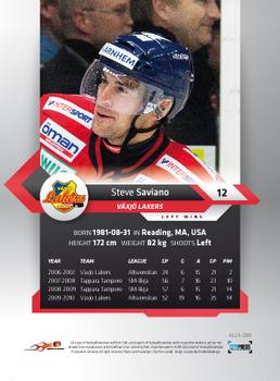2010-11 HockeyAllsvenskan #ALLS-290 Steve Saviano Back