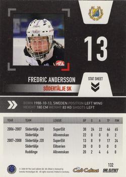2008-09 SHL Elitset #132 Fredric Andersson Back