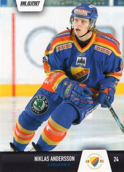 2008-09 SHL Elitset #161 Niklas Andersson Front