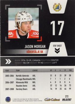 2008-09 SHL Elitset #272 Jason Morgan Back