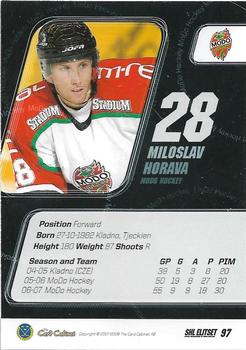 2007-08 SHL Elitset #97 Miloslav Horava Back
