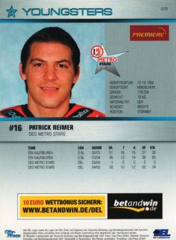 2005-06 Playercards (DEL) #79 Patrick Reimer Back