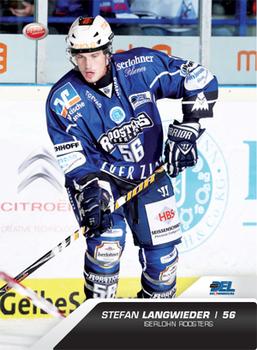 2009-10 Playercards Hauptserie (DEL) #262 Stefan Langwieder Front