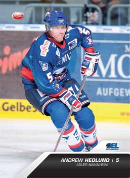 2009-10 Playercards Hauptserie (DEL) #331 Andrew Hedlund Front