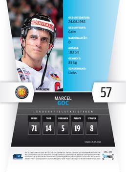 2010-11 Playercards (DEL) #DEL-325 Marcel Goc Back