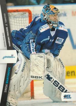 2010-11 Playercards (DEL) #DEL-365 Sinisa Martinovic Front