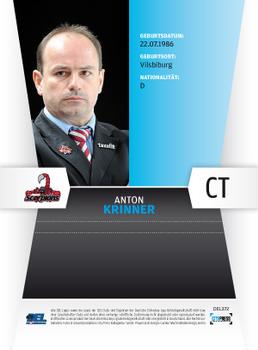 2010-11 Playercards (DEL) #DEL-372 Anton Krinner Back