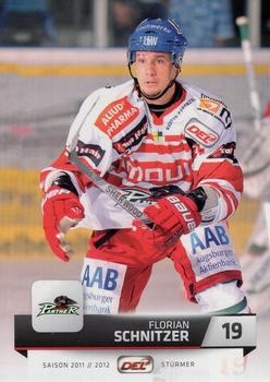 2011-12 Playercards (DEL) #DEL-012 Florian Schnitzer Front