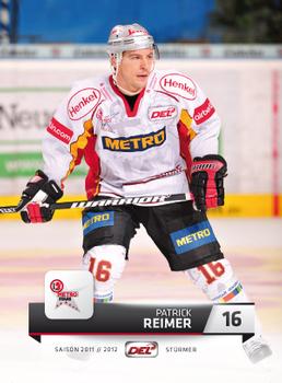 2011-12 Playercards (DEL) #DEL-045 Patrick Reimer Front