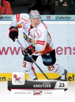 2011-12 Playercards (DEL) #DEL-049 Daniel Kreutzer Front