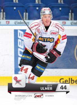 2011-12 Playercards (DEL) #DEL-051 Jeff Ulmer Front