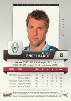 2011-12 Playercards (DEL) #DEL-062 Brett Engelhardt Back