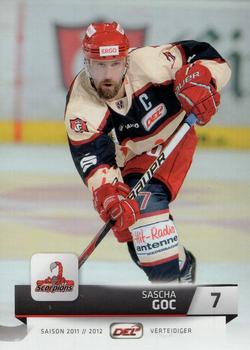2011-12 Playercards (DEL) #DEL-076 Sascha Goc Front