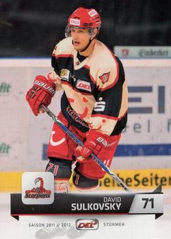 2011-12 Playercards (DEL) #DEL-088 David Sulkovsky Front