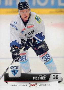 2011-12 Playercards (DEL) #DEL-096 Jakub Ficenec Front
