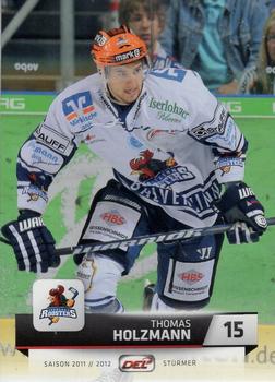 2011-12 Playercards (DEL) #DEL-117 Thomas Holzmann Front