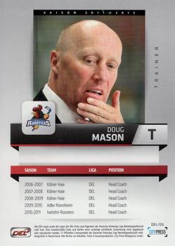 2011-12 Playercards (DEL) #DEL-126 Doug Mason Back