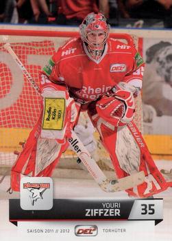 2011-12 Playercards (DEL) #DEL-127 Youri Ziffzer Front