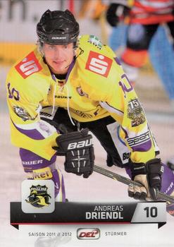 2011-12 Playercards (DEL) #DEL-153 Andreas Driendl Front