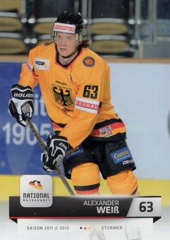 2011-12 Playercards (DEL) #DEL-266 Alexander Weiss Front
