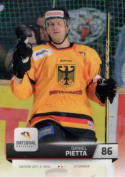 2011-12 Playercards (DEL) #DEL-268 Daniel Pietta Front