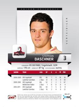 2011-12 Playercards (DEL) #DEL-317 Stephan Daschner Back