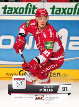 2011-12 Playercards (DEL) #DEL-347 Moritz Muller Front